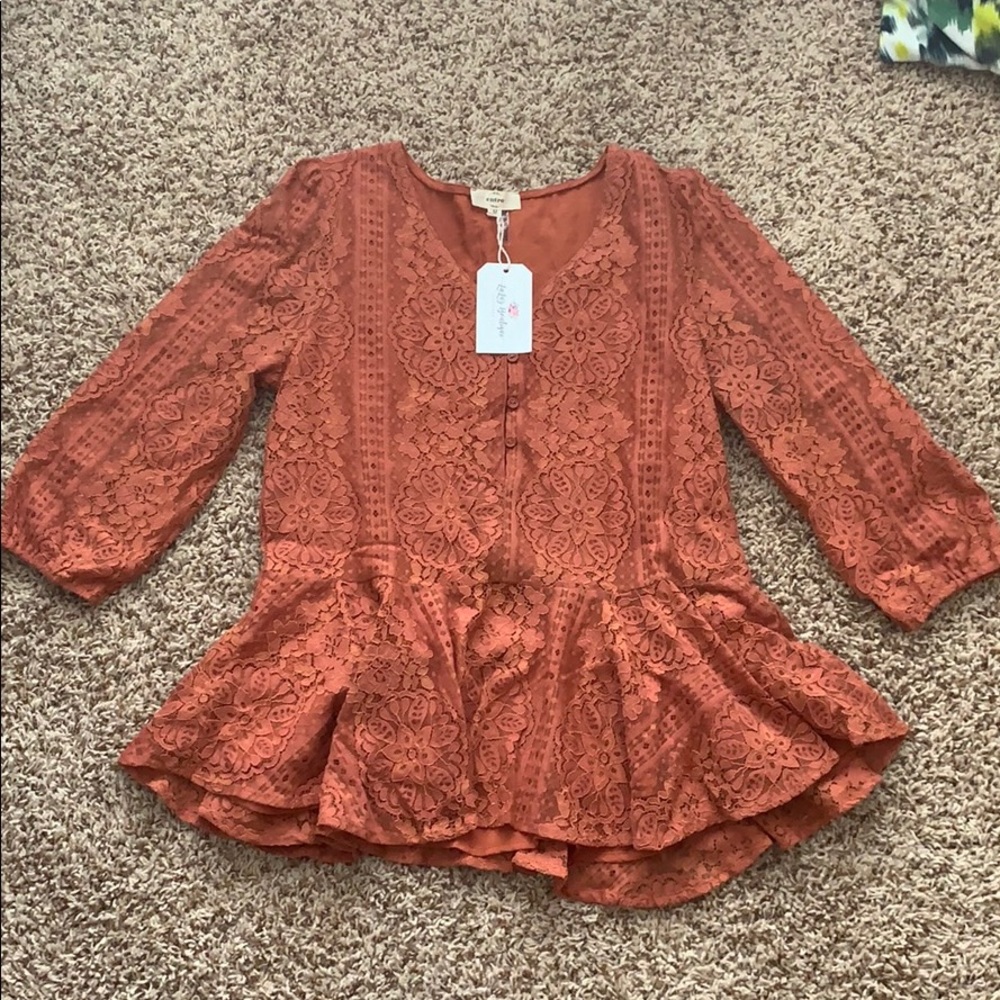 Peplum top